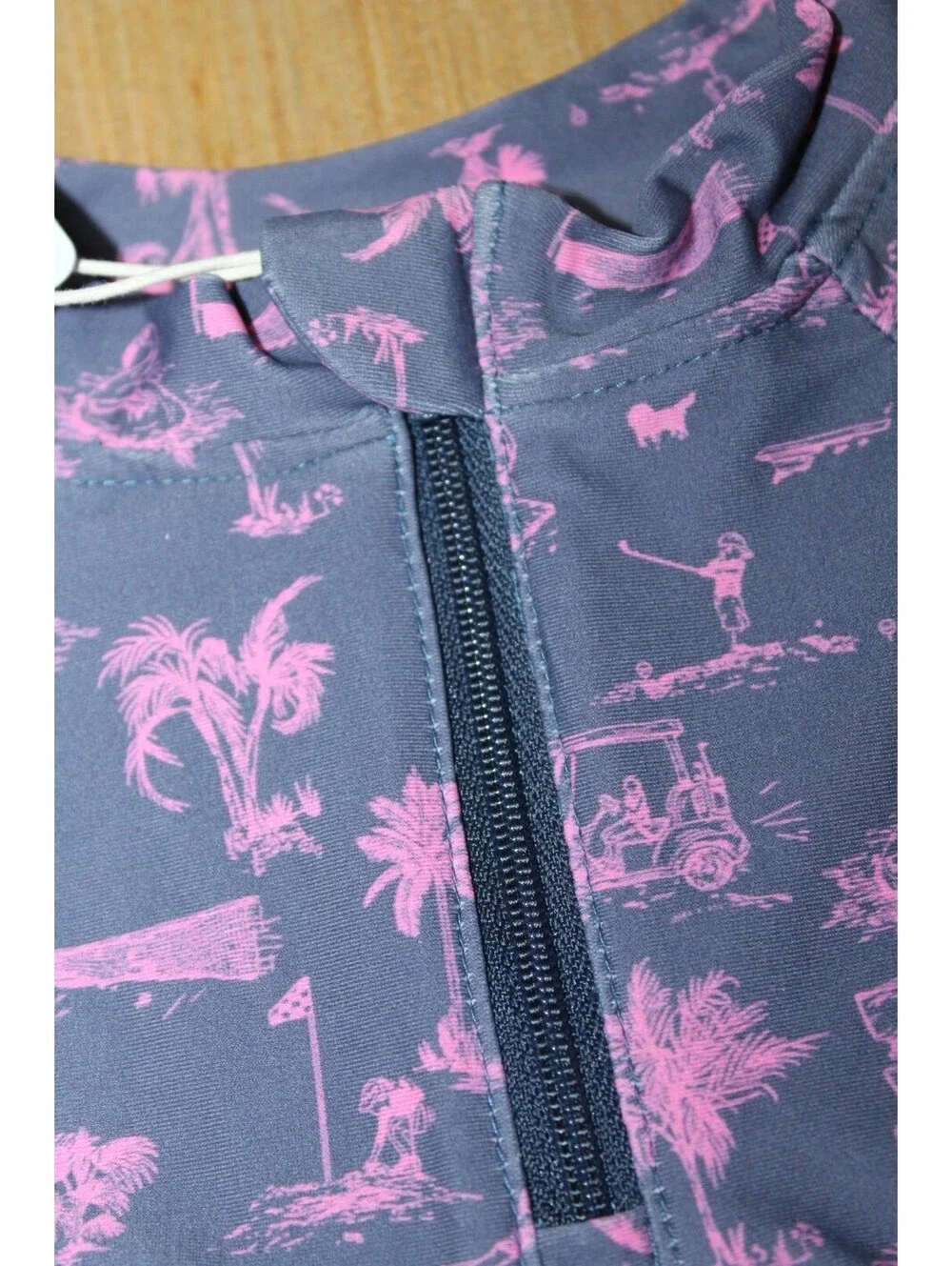 NEW Turtles & Tees Girls Koastal Long Sleeve Swimsuit Club Life (6-9 Months)
